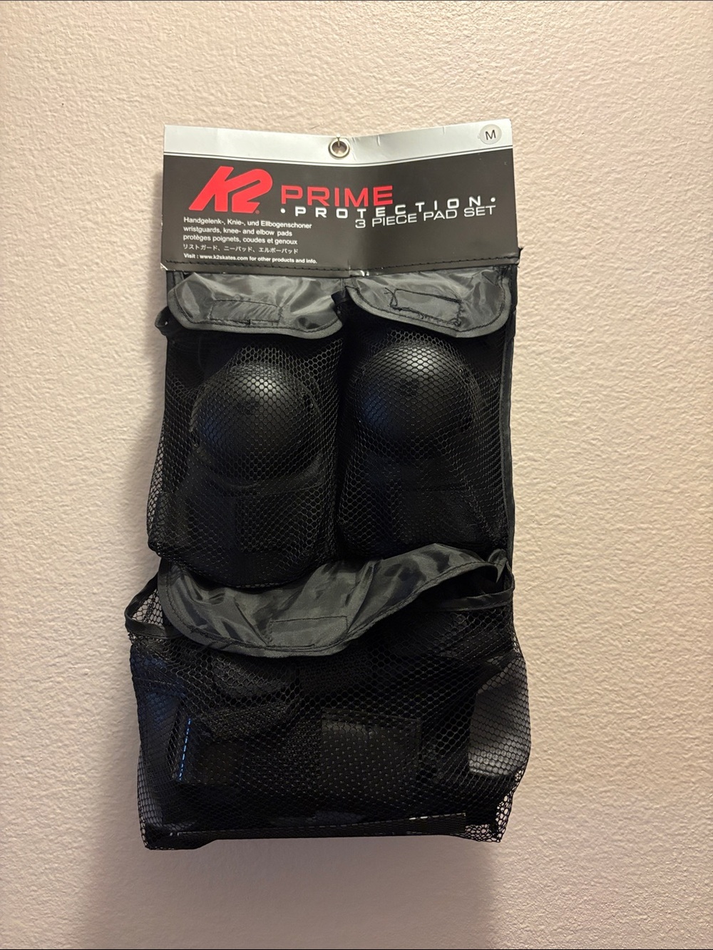 Prime Protection Kids 3-Piece Pad Set - Black